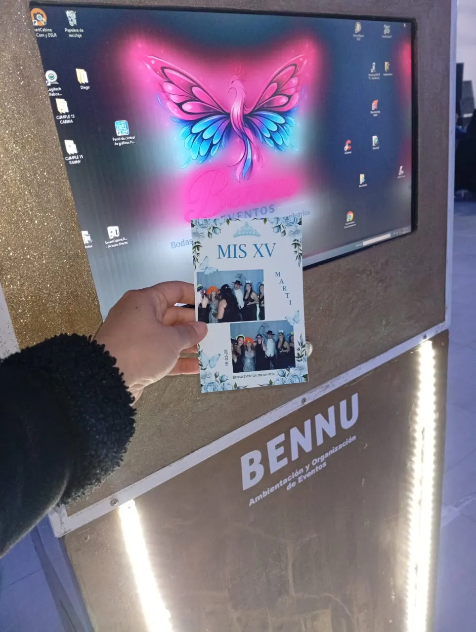 Fotocabina de Bennu Eventos